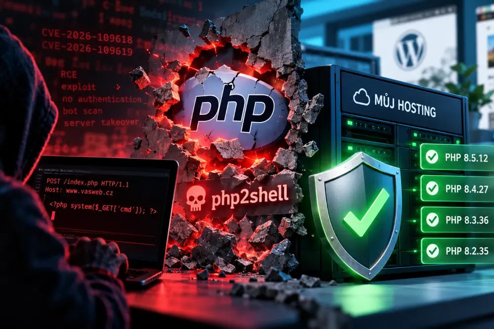 Ilustrační fotografie k článku Kritická díra v PHP? Na našem hostingu už je zalepená