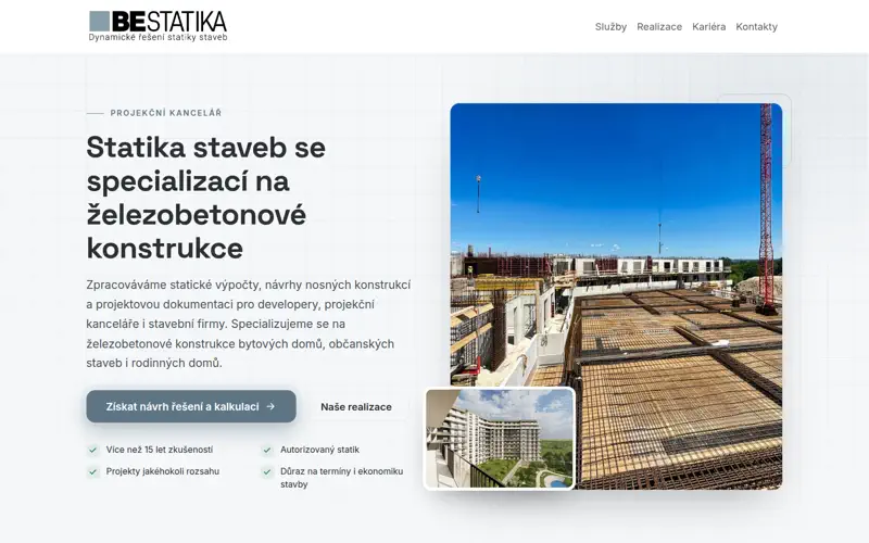 Webové stránky pro Bestatika s.r.o.